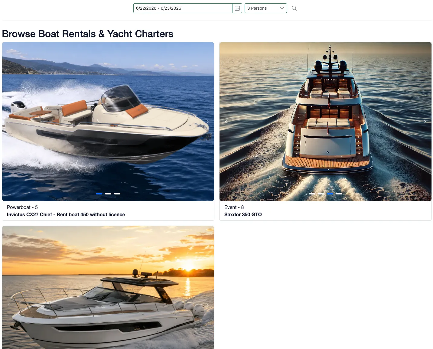 Online Booking